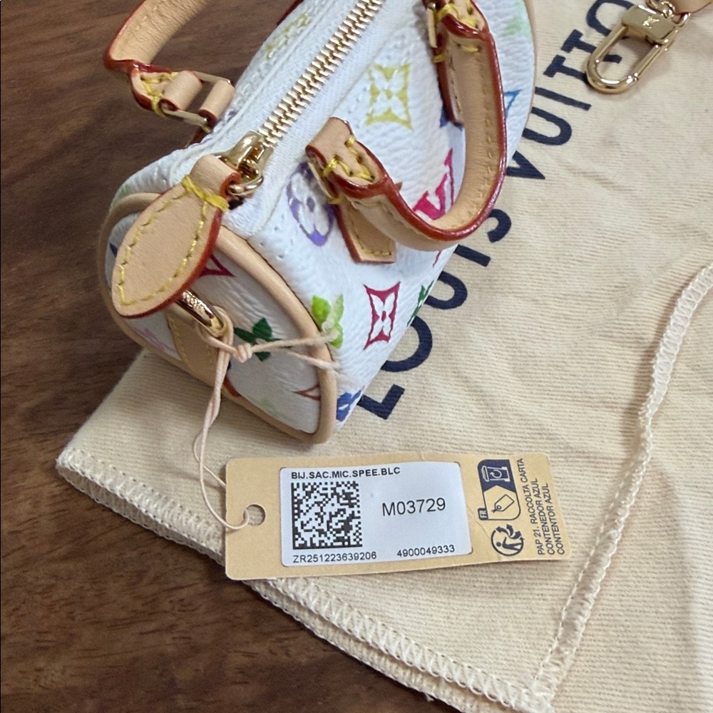 Louis Vuitton LV X TM micro  speedy bag charm - Picture 9 of 11